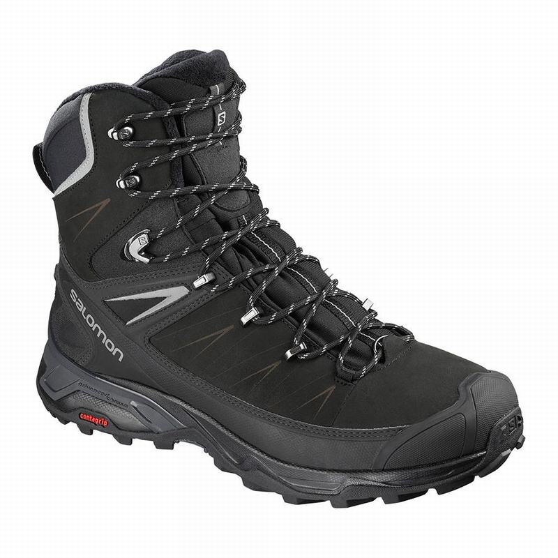 Bottes Hiver Salomon Homme Noir - Salomon X ULTRA CLIMASALOMON™ WATERPROOF 2 - France (6149-ABYPK)